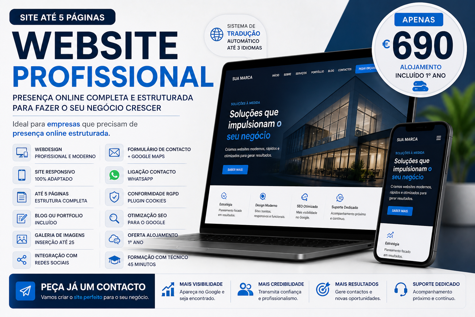 Website Profissional Básico 1 website profissional