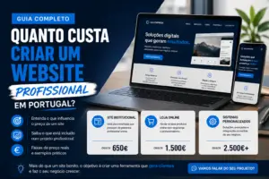 quanto custa criar um website